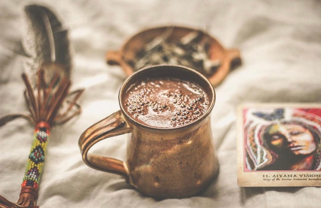 Day 20 reflection in a cacao journey, embracing transformation through ritual and daily intention