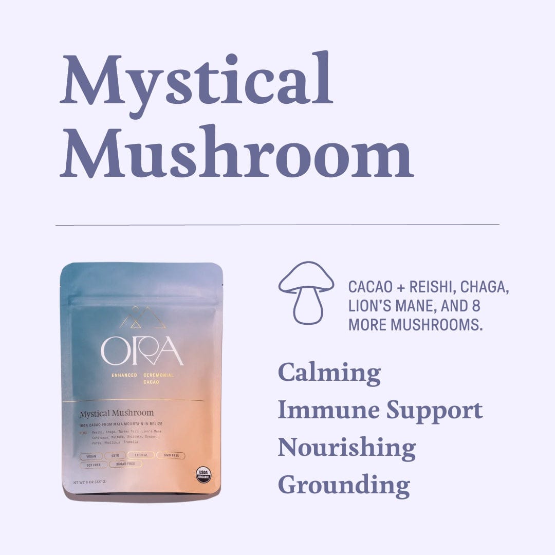 Mystical Mushroom ceremonial cacao kit for deepening your practice