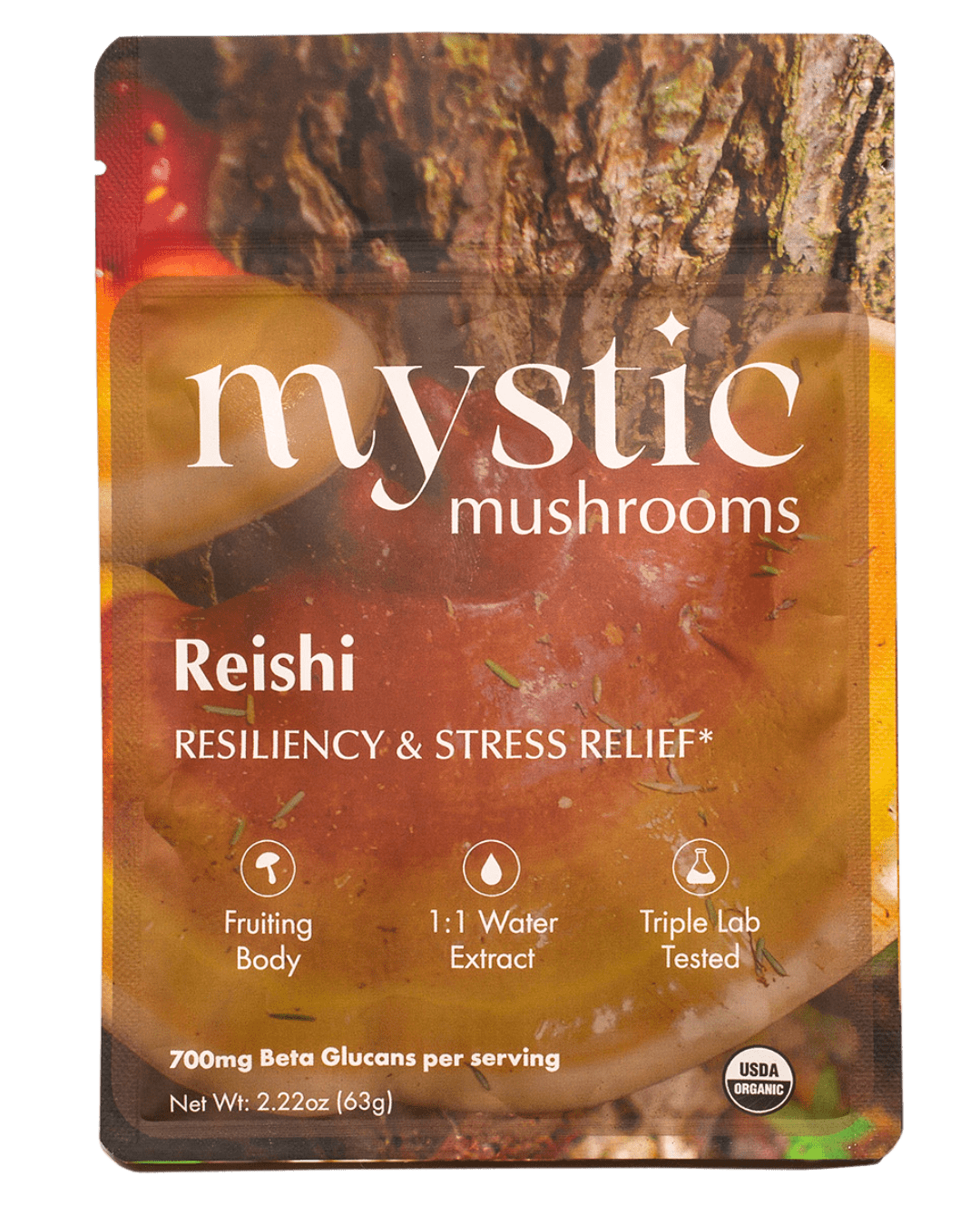 Reishi Herbal Supplements Mystic Mushrooms