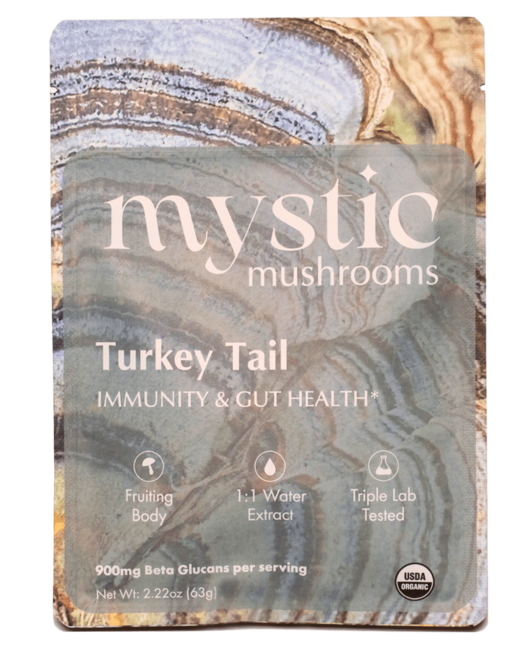 Turkey Tail Herbal Supplements Mystic Mushrooms
