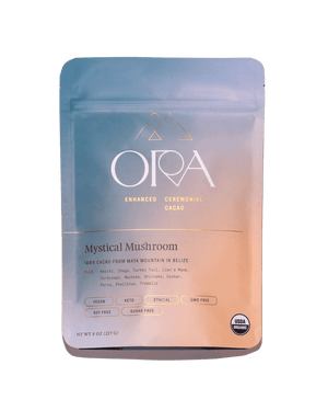 Mystical Mushroom (1oz) Baking Chocolate Enhanced 100% Ceremonial Cacao Ora Cacao