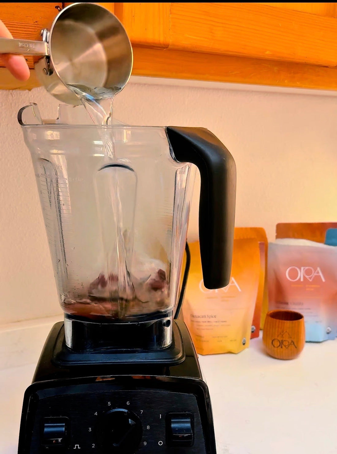 A Creamy Cacao Smoothie For Spring Mornings