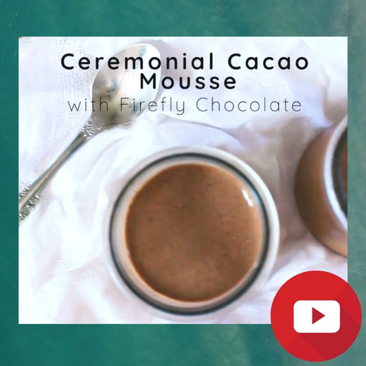 How To Make Ceremonial Cacao Mousse!!