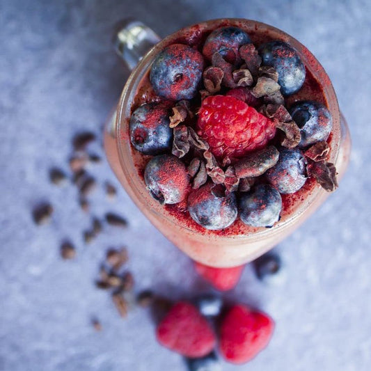 A Berry Cacao Smoothie Recipe for Spring Days