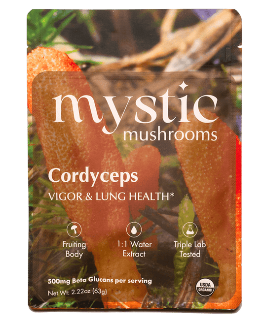 Cordyceps Herbal Supplements Mystic Mushrooms