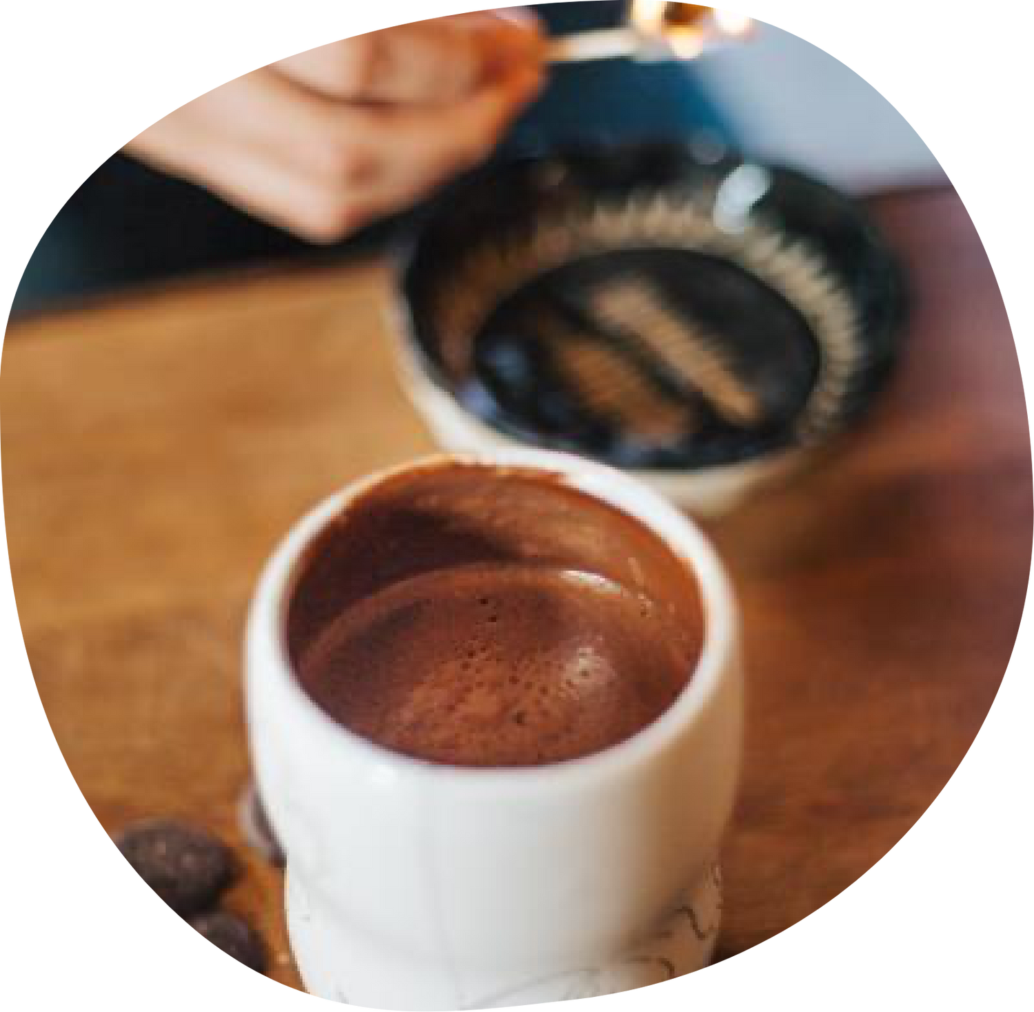 Guide or tutorial image related to creating a personal cacao ceremony