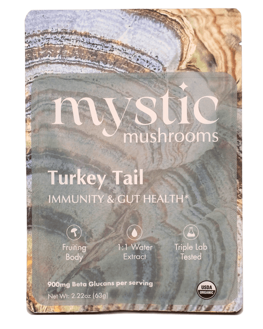 Turkey Tail Herbal Supplements Mystic Mushrooms