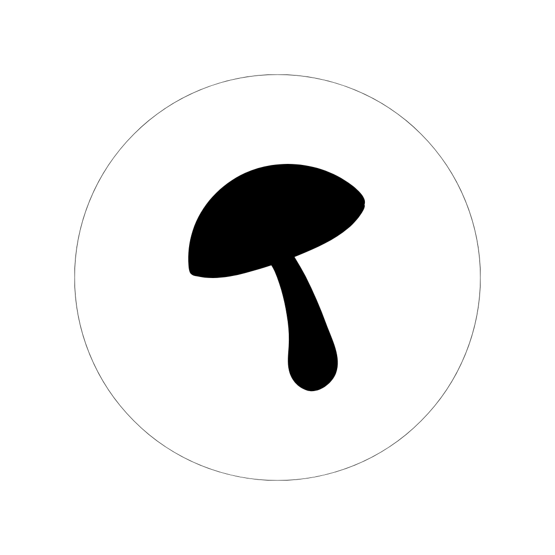 Icon illustrating the first mushroom type used in premium blends for enhanced health benefits
