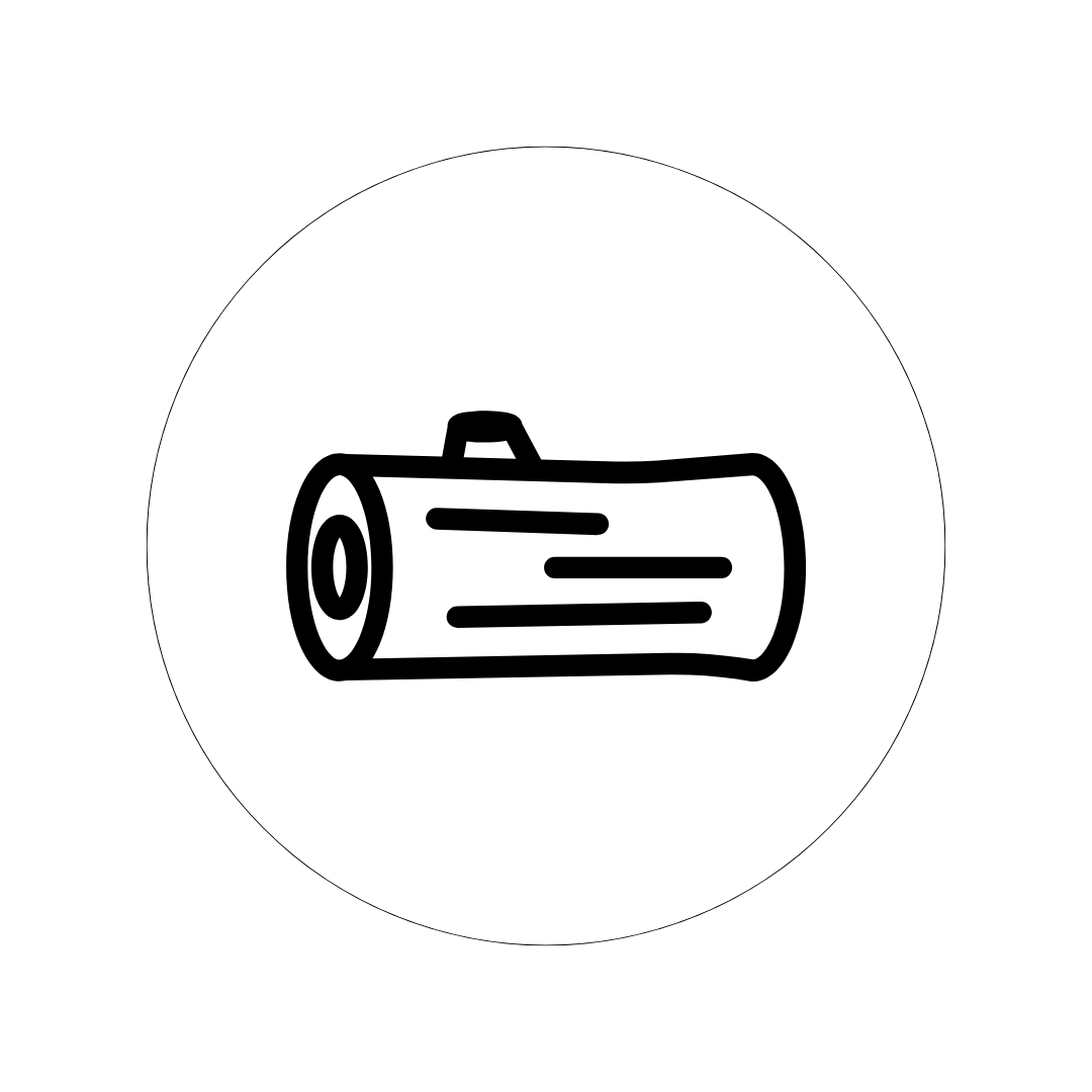 Icon representing the sixth mushroom variety used in holistic health and wellness blends