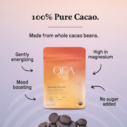 Ora Ceremonial Cacao Pure 100 Graphic