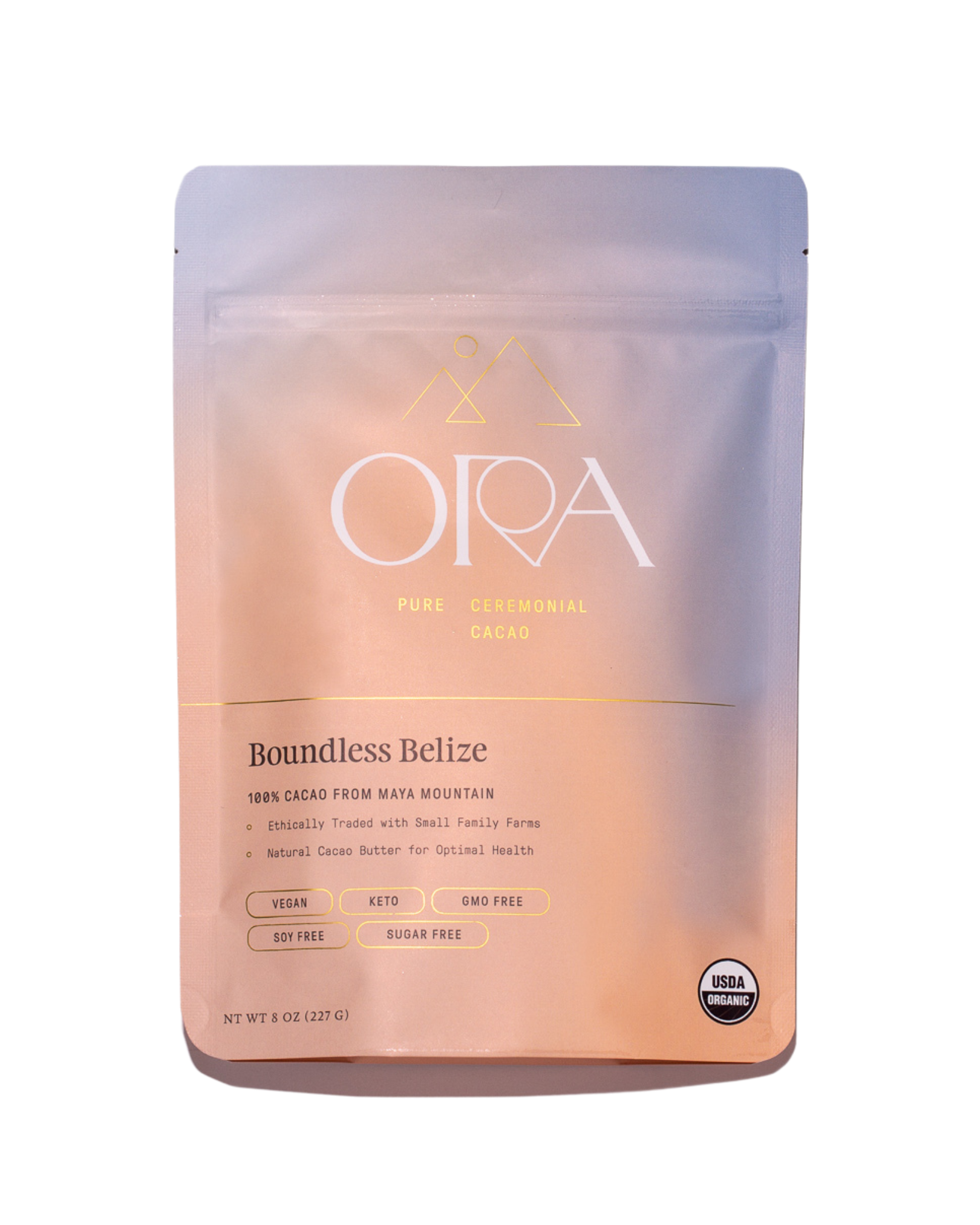 Ora Ceremonial Cacao Boundless Belize Front