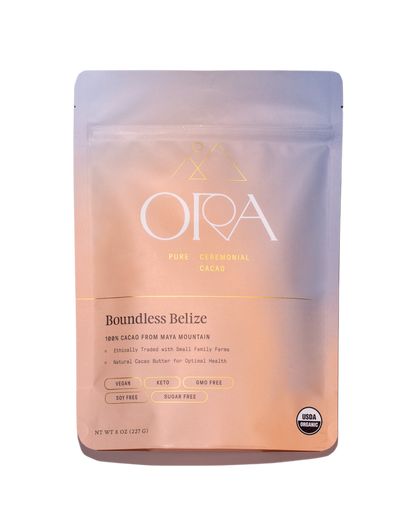 Ora Ceremonial Cacao Boundless Belize Front