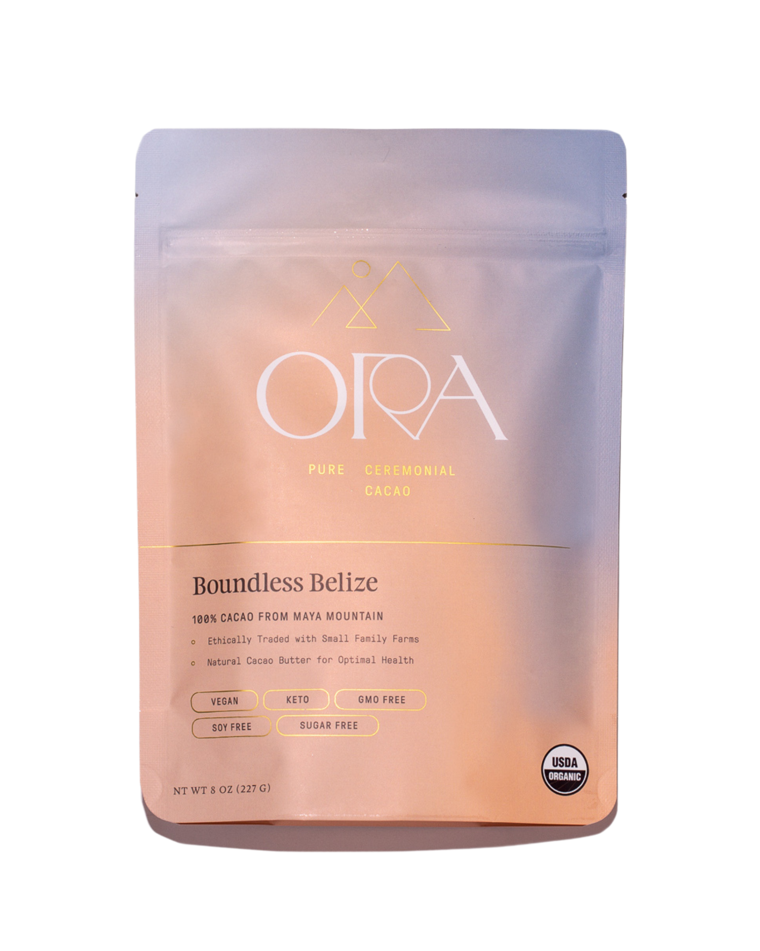 Ora Ceremonial Cacao Boundless Belize Front