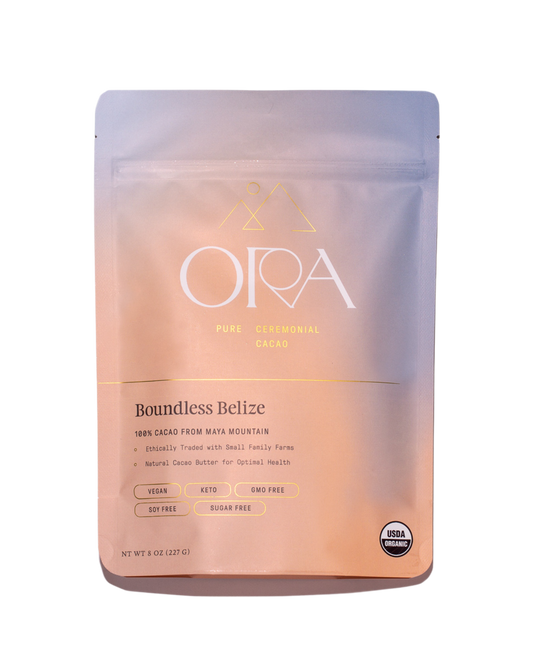 Ora Ceremonial Cacao Boundless Belize Front