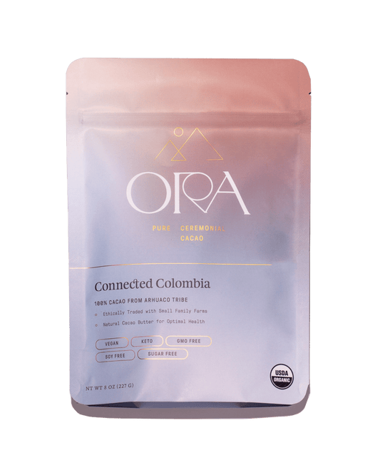 Ora Ceremonial Cacao Connected Colombia Front