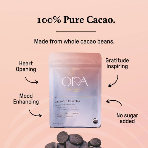 Ora Ceremonial Cacao Pure 100 Graphic