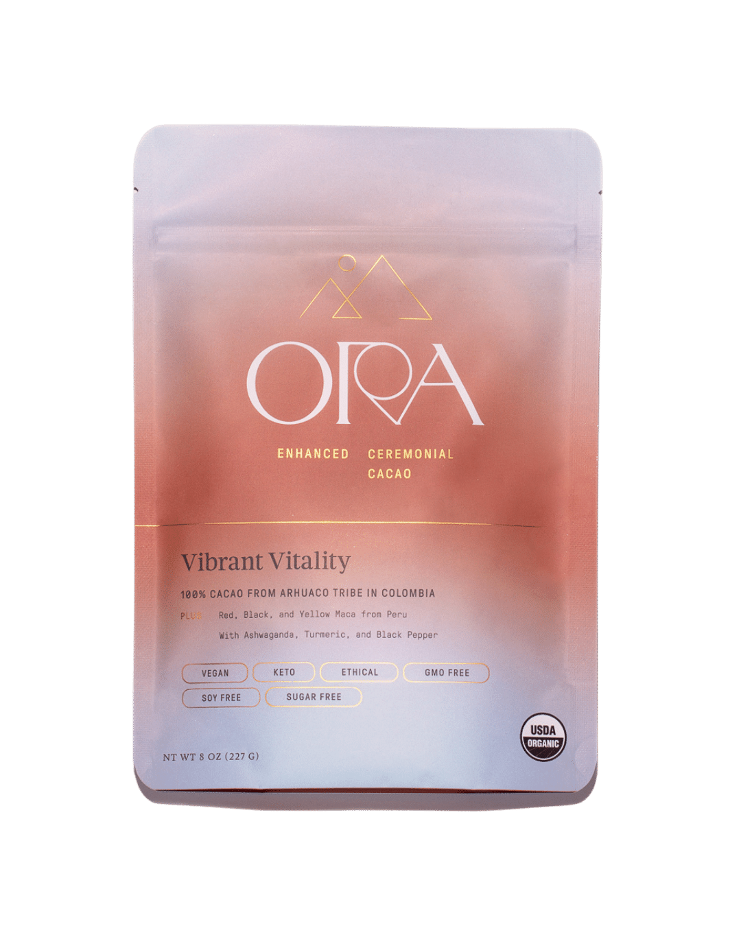 Ora Ceremonial Cacao Vibrant Vitality Front